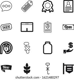 label vector icon set such as: simple, container, movie, shorts, admission, currency, holding, seat, old, blank, transport, plug, diet, cooking, report, sell, film, book, fragile, document, human, no