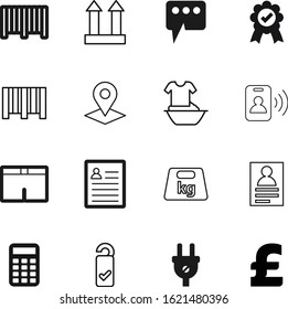 label vector icon set such as: award, cable, heavy, basin, market, message, ton, graph, fitness, shopping, cleaning, pictogram, marker, short, map, packaging, lines, identification, connection, gbp