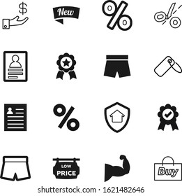 label vector icon set such as: safety, drawing, message, seal, shield, invest, empty, healthy, first, present, insurance, competition, construction, special, house, corner, adult, rich, holding