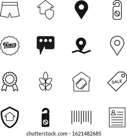label vector icon set such as: sport, emblem, achievement, stamp, space, trade, finance, plant, certified, quality, identification, medal, paper, employee, style, modern, discount, code, closed