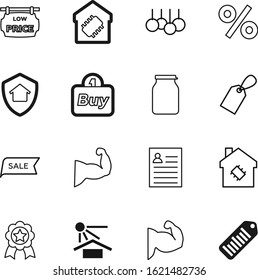 label vector icon set such as: medal, rosette, money, canning, transportation, champion, special, directory, contact, access, percent, personal, packaging, outline, place, property, interface, food