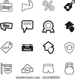 Label Vector Icon Set Such As: Care, Retro, Wear, Certificate, Text, Trade, Communication, Mass, Quality, Signpost, Percent, Balance, Online, Weight, Advertisement, Ornament, Messaging, Measurement
