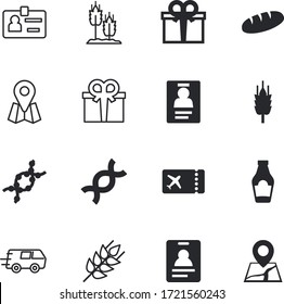 label vector icon set such as: paste, logistics, tomato, festival, jar, admission, vehicle, line, autumn, moving, shipping, eating, breakfast, vegetable, fast, product, freight, ingredient, glass