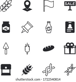 label vector icon set such as: christmas, positioning, birthday, special, stamping, toast, office, berry, note, bottle, flagpole, baguette, vegetable, space, promotion, personal, success, pinned
