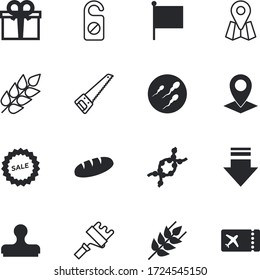 label vector icon set such as: one, molecular, danger, disturb, infertility, fertilization, insemination, male, airline, fire, warning, help, idea, pole, year, admission, offer, discount, frame