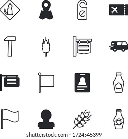 label vector icon set such as: dog, warning, courier, car, text, snack, authentication, home, warranty, art, identification, employee, creative, lock, identity, bird, agreement, festival, name, movie