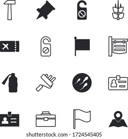 label vector icon set such as: rice, harvest, admission, seat, close, gold, bread, hand, health, wheat, sperm, credit, reproduction, nature, line, validate, document, organic, notice, verification