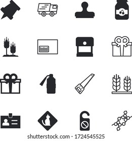 label vector icon set such as: single, pushpin, grow, flammable, company, gardening, shadow, door, San Francisco, eating, berry, breakfast, price, fast, thumbtack, cat, health, hang, homemade, pinned