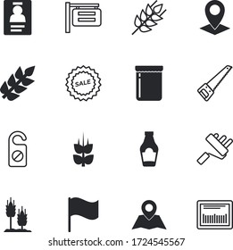 label vector icon set such as: message, gardening, no, confetti, precaution, home, entrance, alarm, safety, realistic, data, plastic, hanging, street, small, board, waving, technology, ribbon