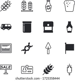 label vector icon set such as: document, jelly, toast, laboratory, holiday, waving, french, spiral, transport, purchase, biology, line, bake, strand, shipping, access, loaf, premium, dna, jam, mark