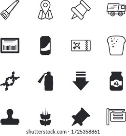 label vector icon set such as: helix, truck, season, signboard, ingredient, soda, name, sticker, accident, loaf, transport, photo, trip, entertainment, stock, scan, baguette, yes, no, admission, user