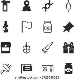 label vector icon set such as: chemistry, validation, show, agreement, navigation, clinic, pushpin, thumbtack, ticket, gift, personal, messages, arrow, photo, colored, ribbon, place, molecule, empty