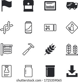 label vector icon set such as: safety, shopping, service, twine, taste, moving, study, sweet, identity, traditional, movie, face, collection, approval, waving, storage, cola, orange, veterinary, game