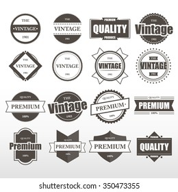 Barbecue Vector Design Elements Business Signs Stock Vector (Royalty ...