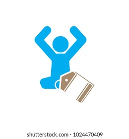 Label Yoga Logo Icon Design