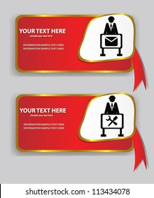 Label,business banner,Vector