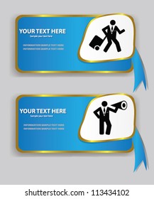 Label,business banner,Vector
