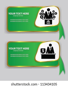 Label,business banner,Vector