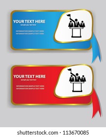 Label,business banner,Vector