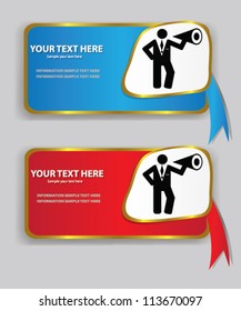 Label,business banner,Vector