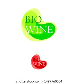 Labeling for wine business. Vector template for design. Logo. Vector template for design.