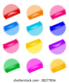 Labels badges and stickers. Vector illustration