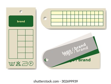Labels. Blank labels