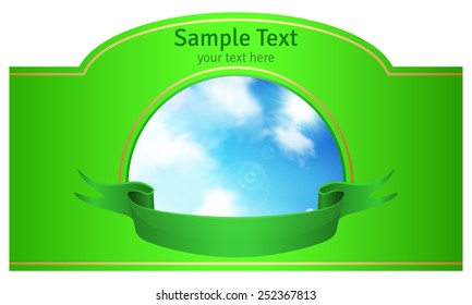 Labels for bottles and packaging