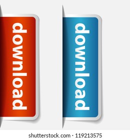 Labels inserting to slot