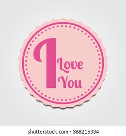 Labels love . Vector label and badge . stamp  homemade products and shop