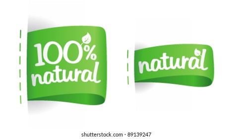 Labels for natural production.