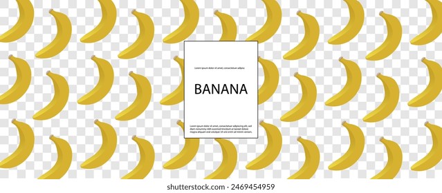 labels, posters and price tags feature art designs of fruit, especially bananas, in a vibrant minimalist style. vector