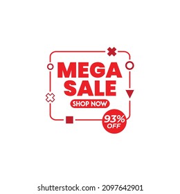 Labels and stickers for sale, product promotion, special offers, shopping, e-commerce. Concept of illustrations for web design and marketing material digital advertising or electronic mail design