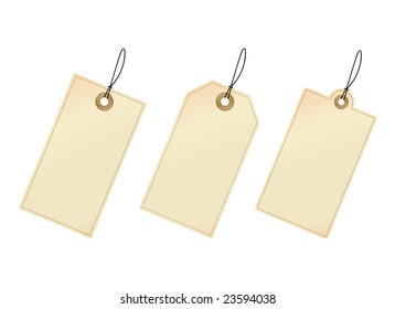Labels & Tags #1 - a set of three tags and labels