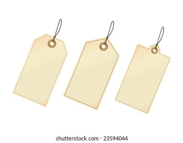Labels & Tags #3 - a set of three tags and labels