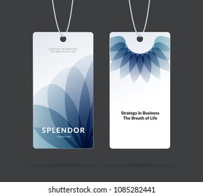 Labels, tags design for sale, clothes, alcohol, wine, bottle, food. Cardboard price with colourful flower shape
