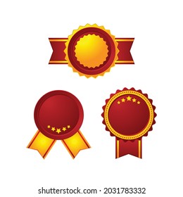 Labels template set collection in isolated vector illustrations