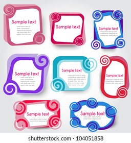 labels, vector
