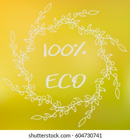 Labels with vegetarian and raw food diet designs. Organic food tags and elements set for meal and drink, cafe, restaurants and organic products packaging.