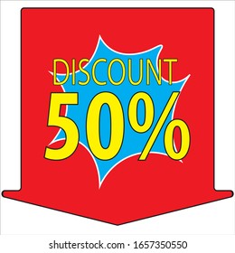 LABEL,Sales promos with various attractive discounts.50% OFF