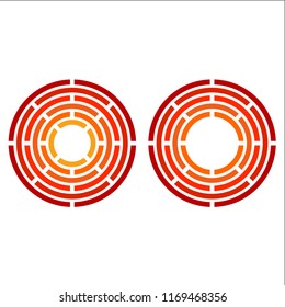 labirin vector for logo and other