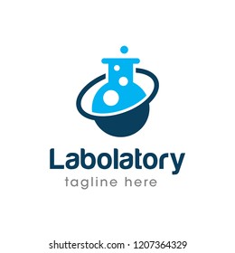 Labolatory Logo Design Template