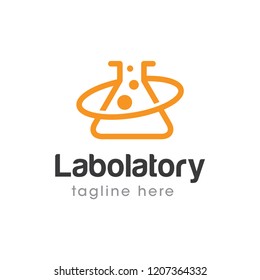 Labolatory Logo Design Template
