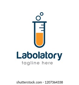Labolatory Logo Design Template