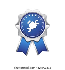 labor Blue Vector Icon Design