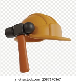 Labor Day 3d Icons Clipart Render