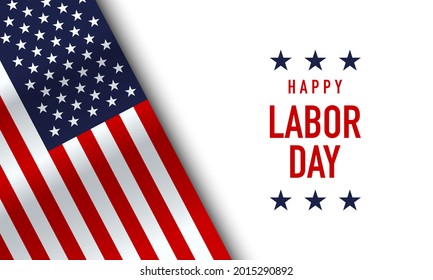 Labor Day Background Design. Banner, Poster, Greeting Card. Vector Illustration