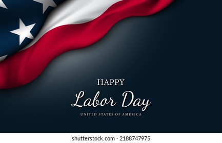 Labor Day Background Design. Banner, Poster, Greeting Card. Vector Illustration.