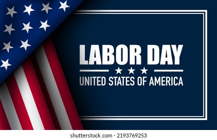 Labor Day Background Design. Banner, Poster, Greeting Card. Vector Illustration.