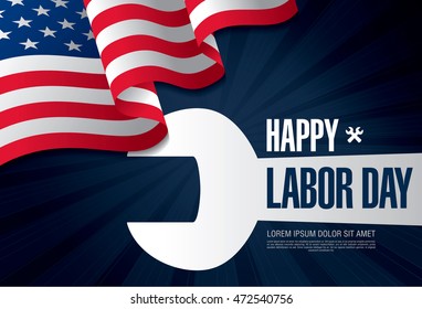 Labor day. Banner